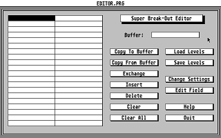 Super Break-Out atari screenshot